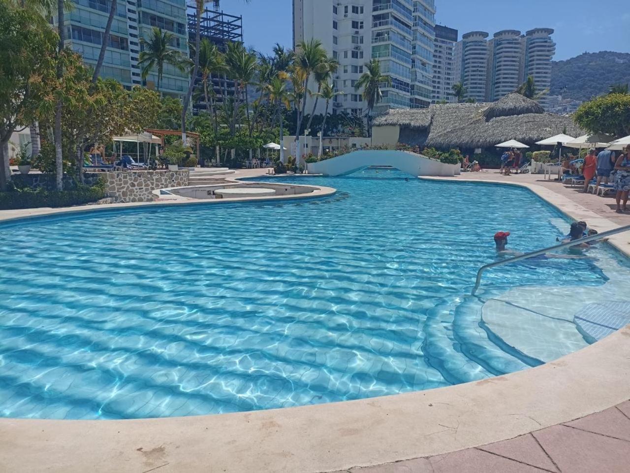 La Palapa Acapulco Lägenhet Exteriör bild